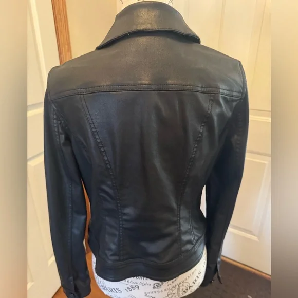 Whbm Black Coated Jacket - Picture 7 of 13